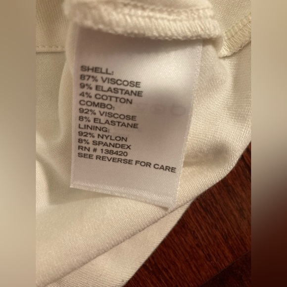 ETCETERA CREAM TOP SZ XS - Picture 8 of 9